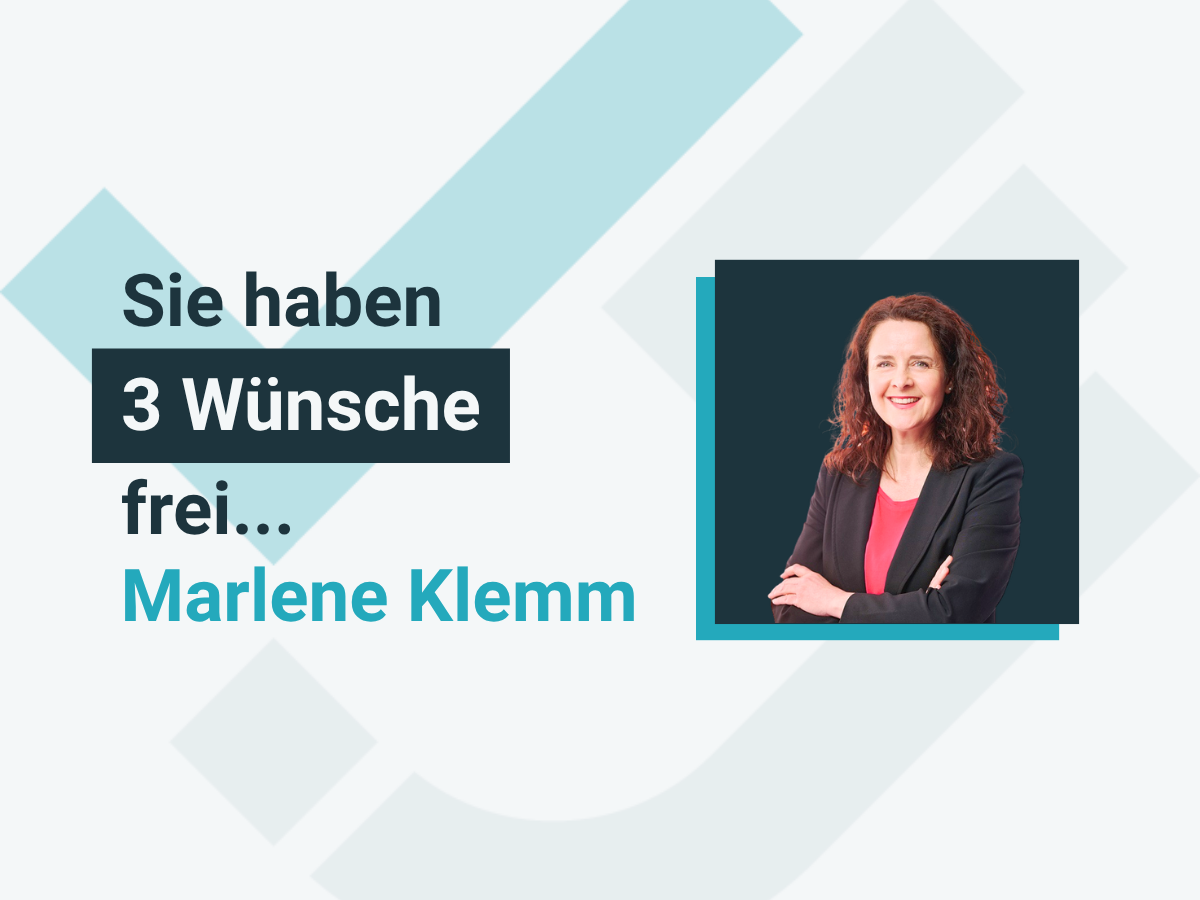 Drei Wünsche für die innovative Pflege - von Marlene Klemm vom PPZ Nürnberg